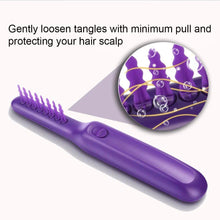 Load image into Gallery viewer, Electric Detangling Hair Brush