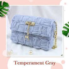 Load image into Gallery viewer, Flowery Chiffon Ribbon Handbag DIY Kit