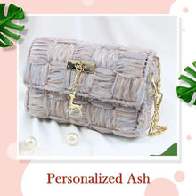 Load image into Gallery viewer, Flowery Chiffon Ribbon Handbag DIY Kit