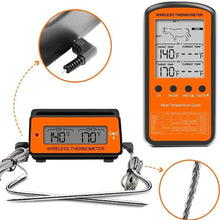 Load image into Gallery viewer, Wireless Dual Probes Food Thermometer