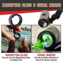 Load image into Gallery viewer, 7-in-1 Survival Whistle
