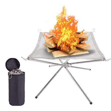 Load image into Gallery viewer, Portable Contractible BBQ Holder Rack