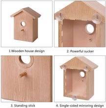 Load image into Gallery viewer, Wooden Bird Home