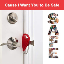 Load image into Gallery viewer, Portable Door Jam Lock