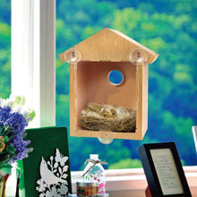 Load image into Gallery viewer, Wooden Bird Home