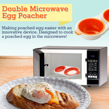 Load image into Gallery viewer, Perfect Double Egg Poacher