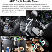 Load image into Gallery viewer, Car Front & Back Seat Charger