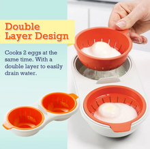 Load image into Gallery viewer, Perfect Double Egg Poacher