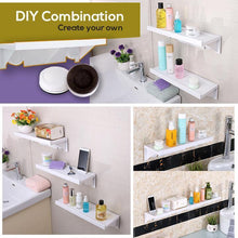 Load image into Gallery viewer, Suction Cup Bathroom Shelving Organizer