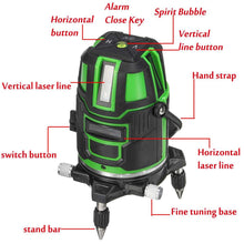 Load image into Gallery viewer, DEK™ 3D Green Beam Laser Level