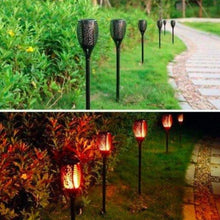 Load image into Gallery viewer, Flickering Flame Solar Torches