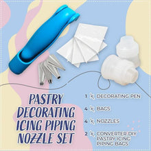 Load image into Gallery viewer, Pastry Icing Piping Nozzle Set