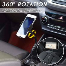 Load image into Gallery viewer, Gooseneck Car Cup Phone Holder