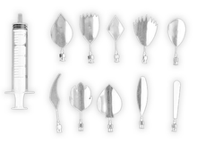 Load image into Gallery viewer, Stainless Steel 3D Gelatin Art Tool