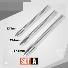 Load image into Gallery viewer, Wood Carving & Engraving Drill Bit Set