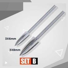 Load image into Gallery viewer, Wood Carving & Engraving Drill Bit Set