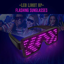 Load image into Gallery viewer, LED Light Up Flashing Sunglasses
