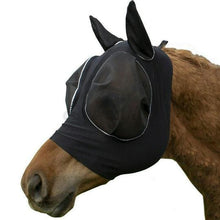 Load image into Gallery viewer, Anti-Fly Mesh Equine Mask
