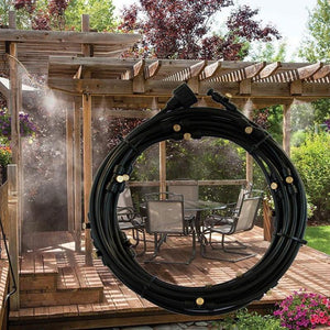 OUTDOOR MISTING COOLING SYSTEM