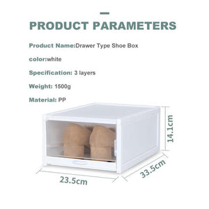 Drawer Type Shoe Box（A Set Of Three）