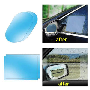 Car Rearview Mirror Rainproof Film