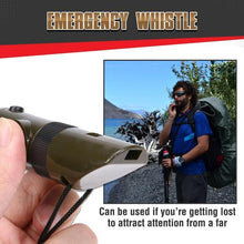 Load image into Gallery viewer, 7-in-1 Survival Whistle
