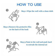 Load image into Gallery viewer, Seamless Reusable Self-Adhesive Hooks (10 PCS)
