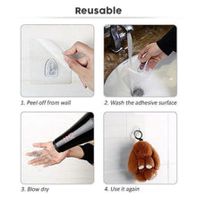 Load image into Gallery viewer, Seamless Reusable Self-Adhesive Hooks (10 PCS)
