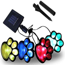 Load image into Gallery viewer, Solar Bear Claw Lawn Light
