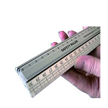 Load image into Gallery viewer, Premium Metal Craft Safety Folding Ruler

