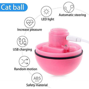 Cat Toy Self-Rotating Laser Ball