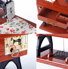 Load image into Gallery viewer, Mini Sewing Machine Music Box
