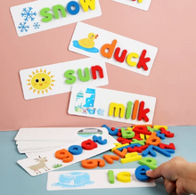 Load image into Gallery viewer, Letter Recognition Word Spelling Toy
