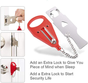 Portable Door Jam Lock