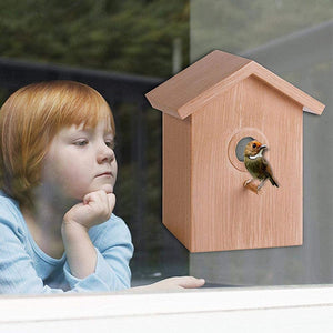 Wooden Bird Home