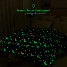 Load image into Gallery viewer, Glow In The Dark Magical Throw Blanket
