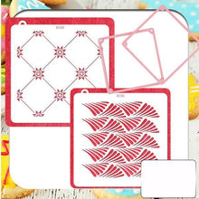 Load image into Gallery viewer, EZCookie Decorating Fondant Stencil Set
