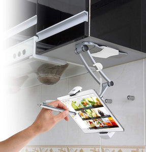 2-in-1 Kitchen Desktop Tablet Stand