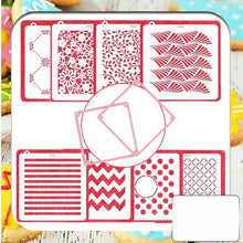 Load image into Gallery viewer, EZCookie Decorating Fondant Stencil Set
