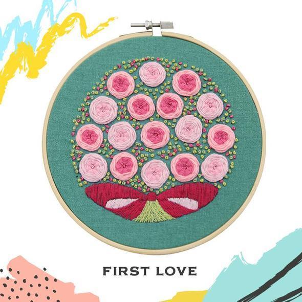 DIY Embroidery Needlework Kits