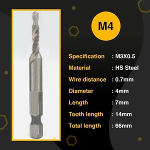 Thread Tap Drill Bits Set