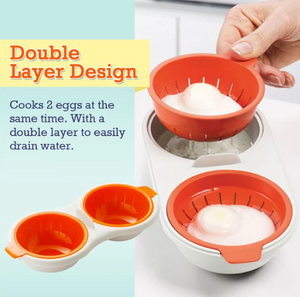 Perfect Double Egg Poacher