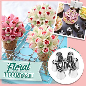 Cake Decor Piping Nozzle Set (8-pc or 22-pc)