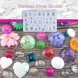 DIY Silicone Crystal Jewelry Mold Set