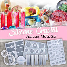 Load image into Gallery viewer, DIY Silicone Crystal Jewelry Mold Set
