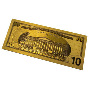 24K Gold Foil 7-Piece USA Money Set