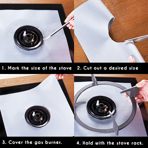 Easy-Wipe Stove Protector (4PCS)