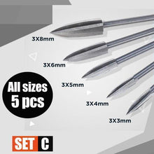 Load image into Gallery viewer, Wood Carving &amp; Engraving Drill Bit Set
